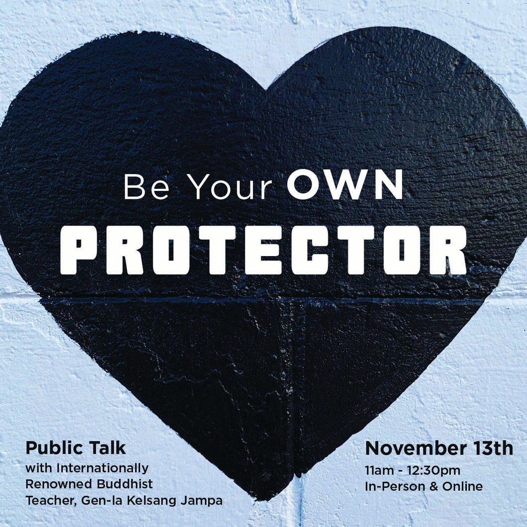 LIVE-STREAM | Public Talk: Be Your Own Protector